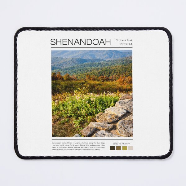 Item preview, Shenandoah National Park - Virginia designed and sold by StudioRedKoala.