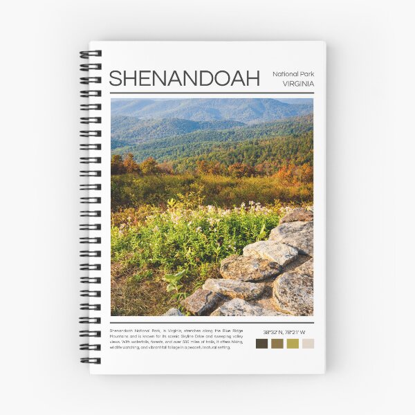 Item preview, Shenandoah National Park - Virginia designed and sold by StudioRedKoala.