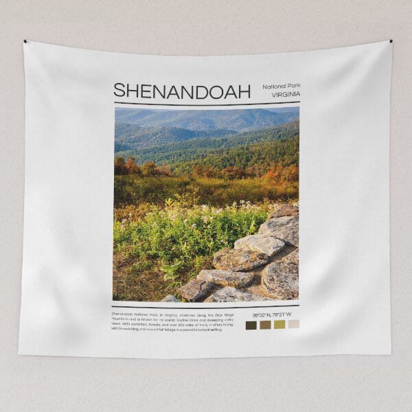 Item preview, Shenandoah National Park - Virginia designed and sold by StudioRedKoala.