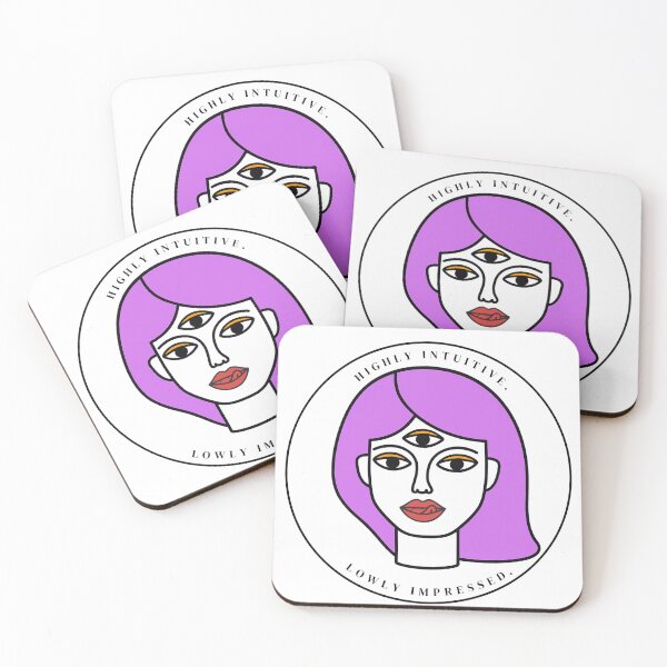 Item preview, Third Eye Girl — Highly Intuitive. Lowly Impressed. designed and sold by Odd Serif.