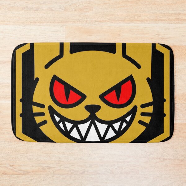 Item preview, Evil Golden Cat Mask Graphic - Grinning Streetwear Design designed and sold by seven things shop.