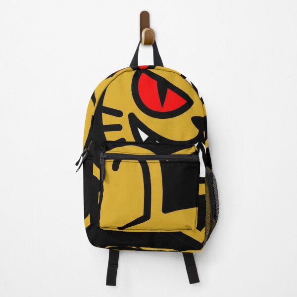 Item preview, Evil Golden Cat Mask Graphic - Grinning Streetwear Design designed and sold by seven things shop.