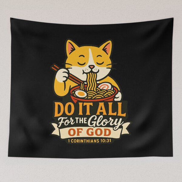Item preview, 1 Corinthians 10:31 Do It All For The Glory Of God designed and sold by plushism.