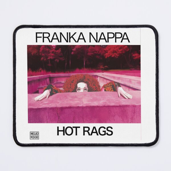 Item preview, HOT RAGS ( FRANKA NAPPA ) Retro Album Cover Parody Art designed and sold by MOJO-MIDORI.