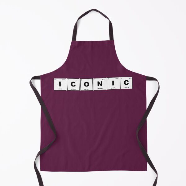 Item preview, Iconic Periodic Table Elements I C O N Chemistry Design designed and sold by DESIGN by NIKOLENKO V.