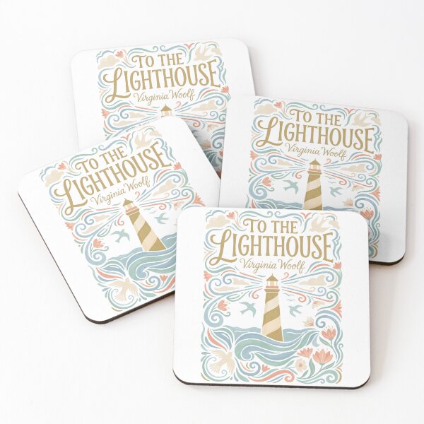 Item preview, To The Lighthouse Virginia Woolf Typography Art designed and sold by Abyswit.