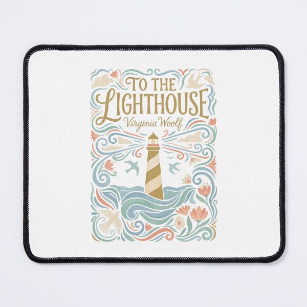 Item preview, To The Lighthouse Virginia Woolf Typography Art designed and sold by Abyswit.