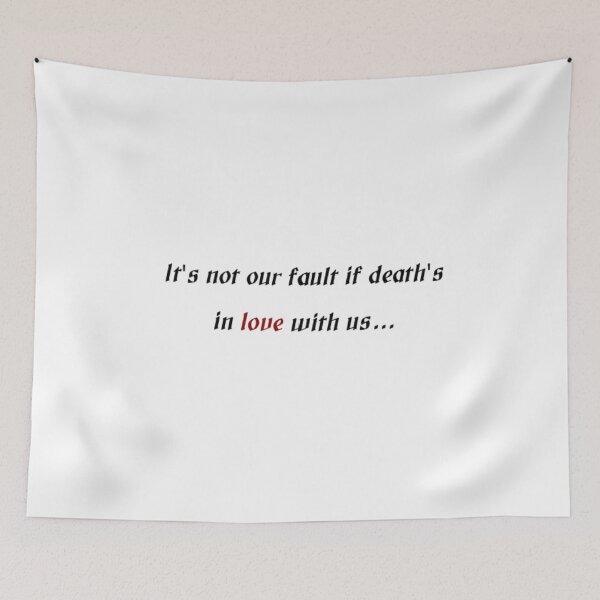 Item preview, Death's In Love With Us || H.I.M Lyrics designed and sold by Maritina95.