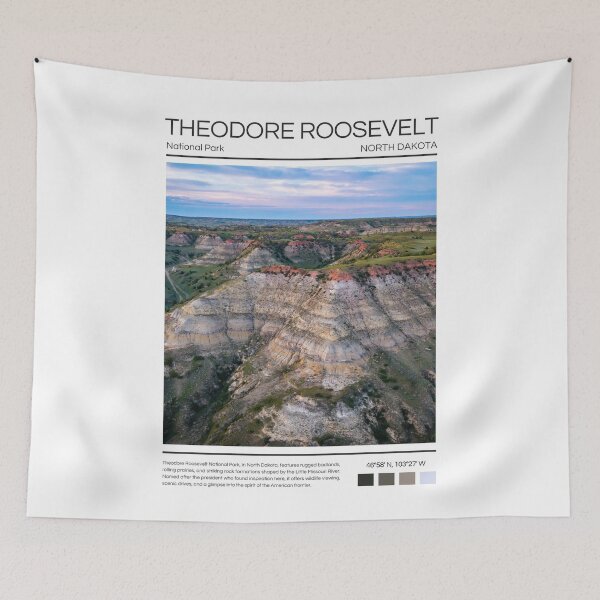 Item preview, Theodore Roosevelt National Park - North Dakota designed and sold by StudioRedKoala.