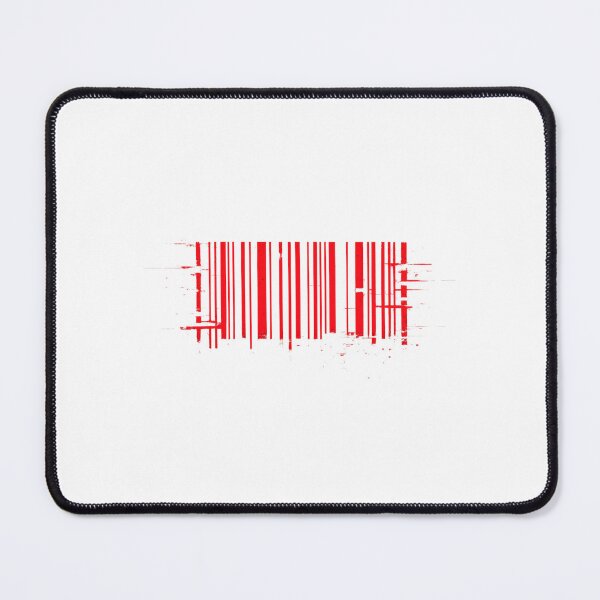 Item preview, Glitch Barcode Design – Minimal Cyber Streetwear Style designed and sold by unglaublichGut.