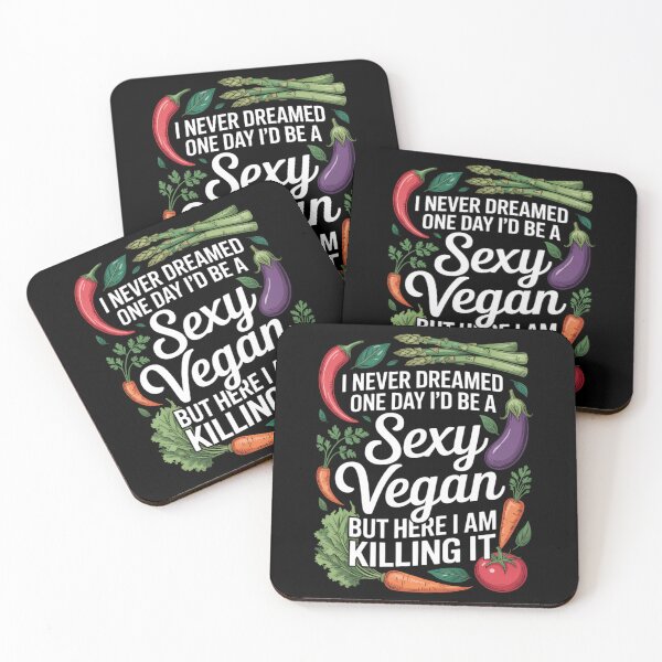 Item preview, Sexy Vegan Vegan Gift Vegan Saying designed and sold by papertaless.