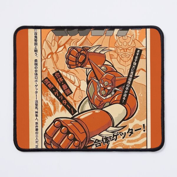 Item preview, Retro Getter Robo Vintage Manga Style Poste designed and sold by zumerdiego.