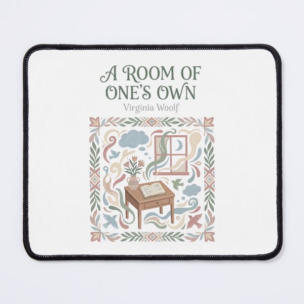 Item preview, A Room of Ones Own Virginia Woolf Folk Art designed and sold by Abyswit.