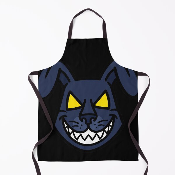 Item preview, Creepy Blue Rabbit Horror Cartoon Face designed and sold by seven things shop.