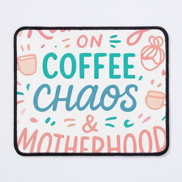 Item preview, Pastel Motherhood Coffee and Chaos Aesthetic designed and sold by CozyMomTees.