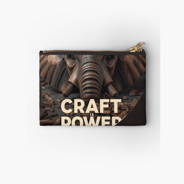 Item preview, Master Craftsman Build Permanent Power Elephant Wood Etch Industrial Wall Art designed and sold by SavannaStrikes.
