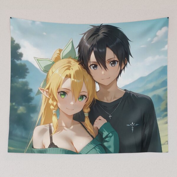 Item preview, Leafa Sword Art Online Meadow Duo Green Glow designed and sold by bystudiolereve.