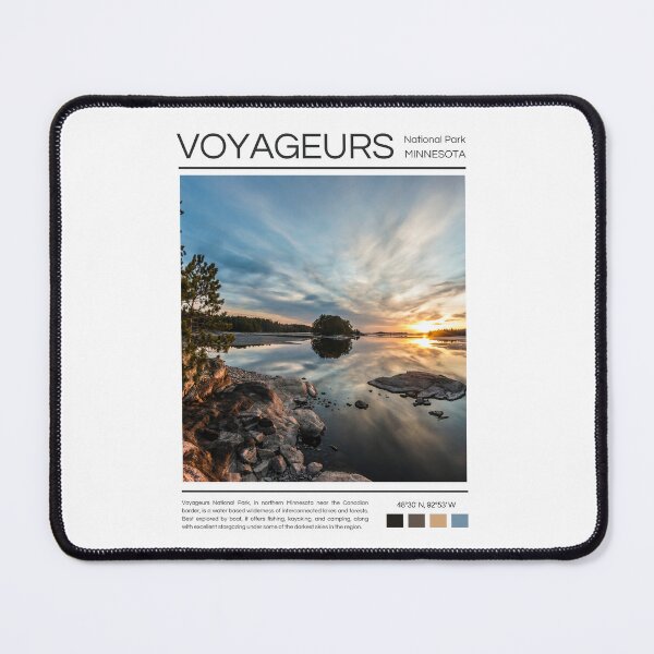 Item preview, Voyageurs National Park - Minnesota  designed and sold by StudioRedKoala.