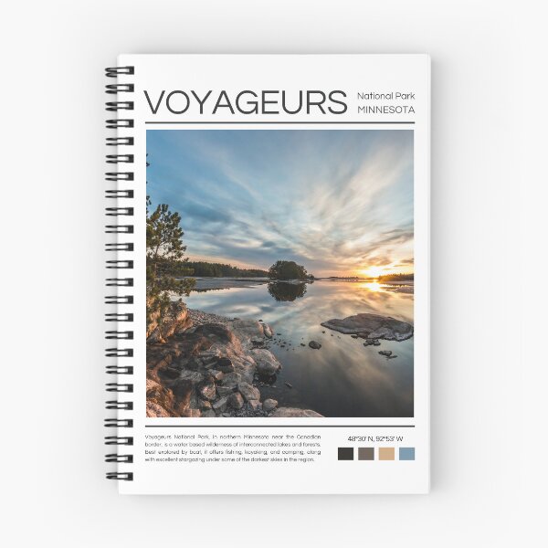 Item preview, Voyageurs National Park - Minnesota  designed and sold by StudioRedKoala.