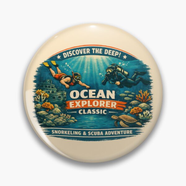 Item preview, Ocean Explorer Classic Scuba Diving Underwater World designed and sold by SplashTastic.