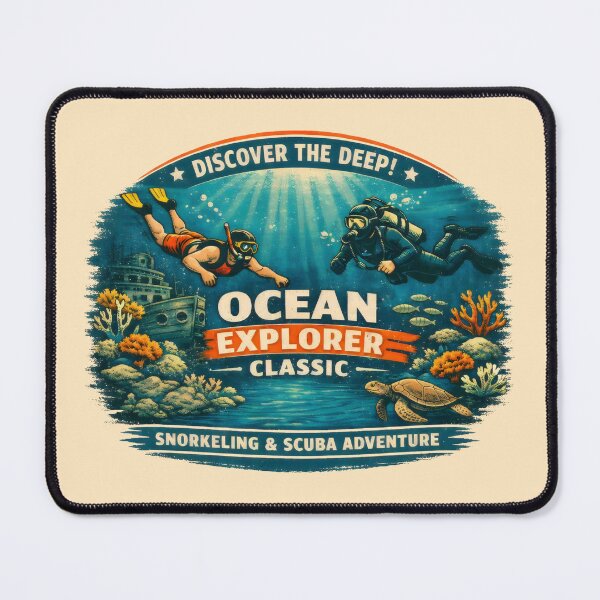 Item preview, Ocean Explorer Classic Scuba Diving Underwater World designed and sold by SplashTastic.