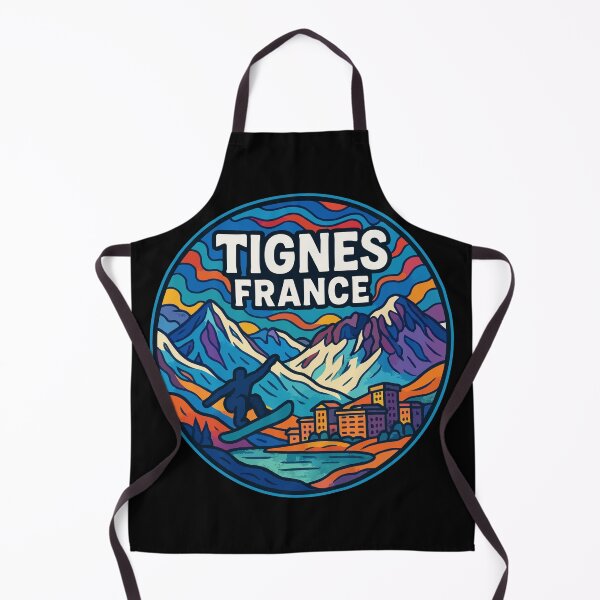 Item preview, Tignes France Trippy Travel designed and sold by TomFrontierArt.