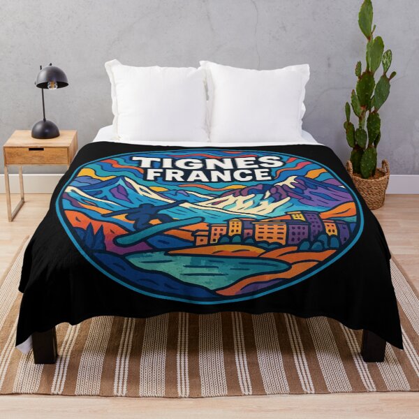Item preview, Tignes France Trippy Travel designed and sold by TomFrontierArt.