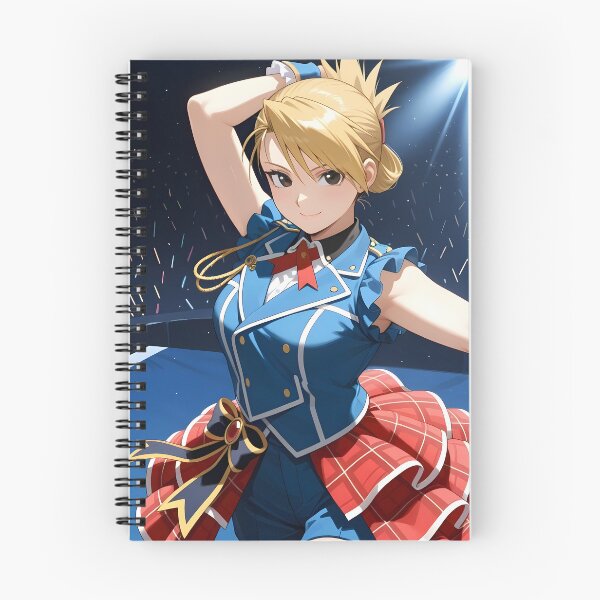Item preview, Riza Hawkeye Fullmetal Alchemist Plaid Spotlight Charm designed and sold by bystudiolereve.