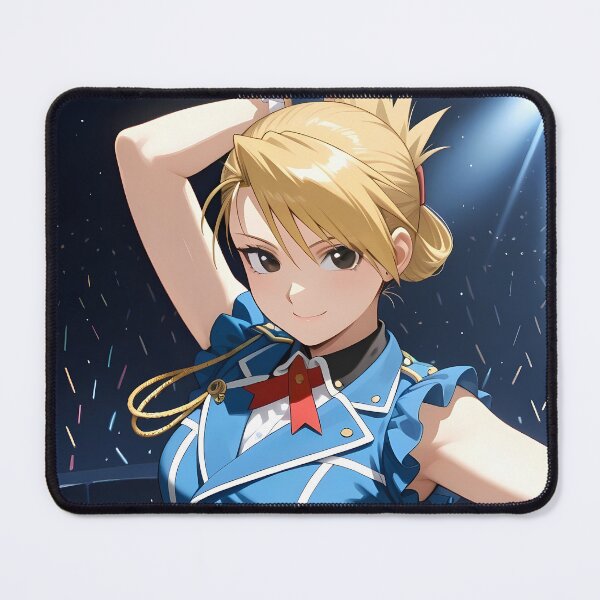 Item preview, Riza Hawkeye Fullmetal Alchemist Plaid Spotlight Charm designed and sold by bystudiolereve.