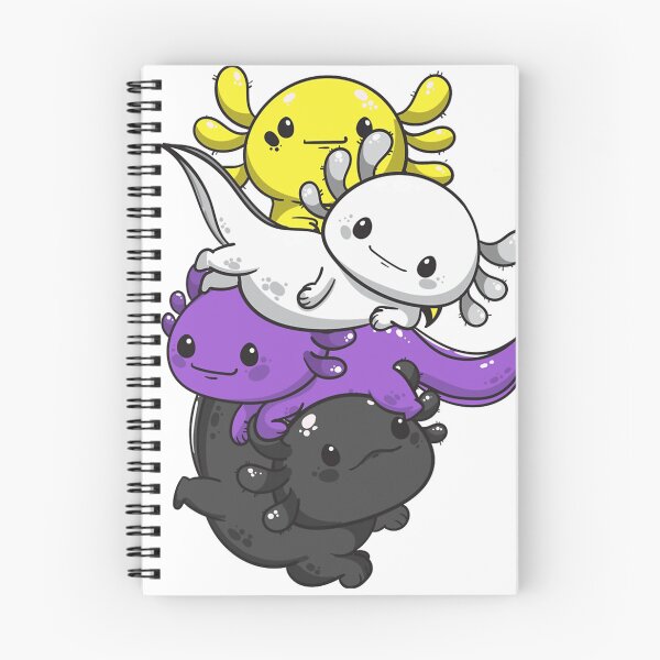 Item preview, Vintage Nonbinary Pride Kawaii Axolotl Pile Non Binary Flag designed and sold by ColemanOlmos.