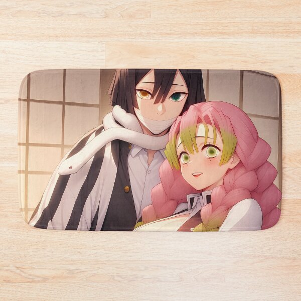 Item preview, Obanai Iguro Demon Slayer Cozy Tatami Romance Scene designed and sold by bystudiolereve.