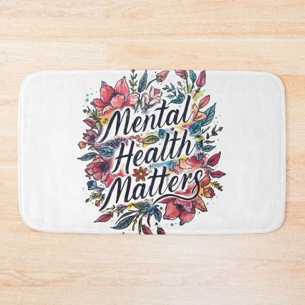 Item preview, Mental Health Matters - Watercolour Flowers designed and sold by Mc  Matters.