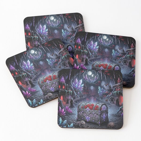 Item preview, Magickal Rose Coffer of the Crystal Hollow  designed and sold by M.O.K..