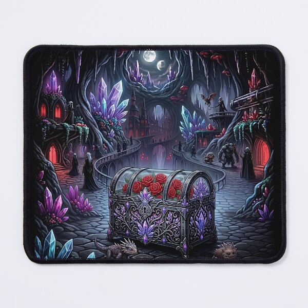 Item preview, Magickal Rose Coffer of the Crystal Hollow  designed and sold by M.O.K..
