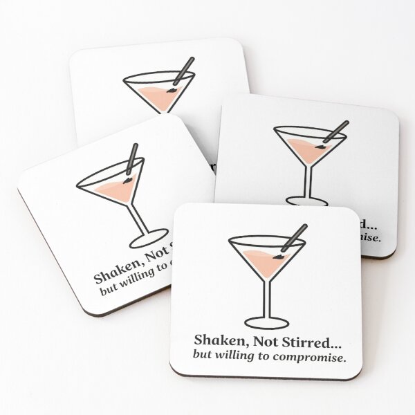 Item preview, Shaken Not Stirred designed and sold by Azar Awan.
