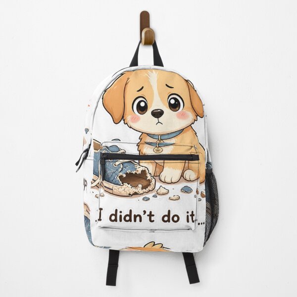 Item preview, Guilty Dog Chewed Shoe Oops Moment designed and sold by Sadia Jannat.