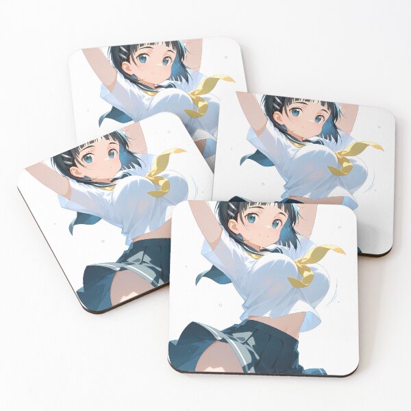 Item preview, Kirigaya Suguha Sword Art Online Dynamic Pose Bright Uniform designed and sold by bystudiolereve.