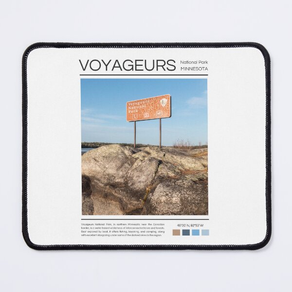 Item preview, Voyageurs National Park - Minnesota designed and sold by StudioRedKoala.