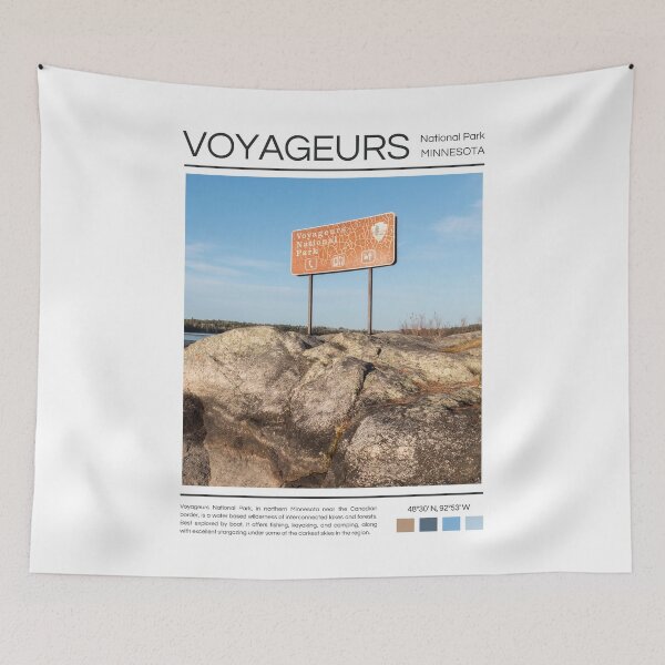 Item preview, Voyageurs National Park - Minnesota  designed and sold by StudioRedKoala.