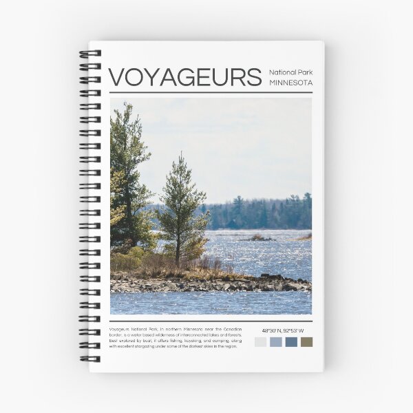 Item preview, Voyageurs National Park - Minnesota  designed and sold by StudioRedKoala.