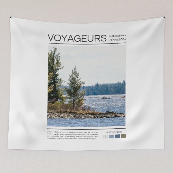 Item preview, Voyageurs National Park - Minnesota  designed and sold by StudioRedKoala.