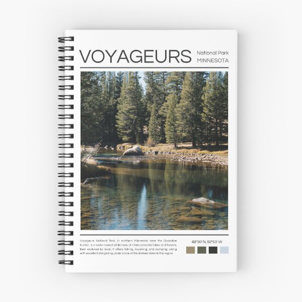 Item preview, Voyageurs National Park - Minnesota  designed and sold by StudioRedKoala.