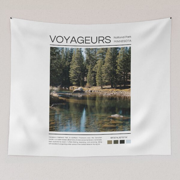 Item preview, Voyageurs National Park - Minnesota  designed and sold by StudioRedKoala.