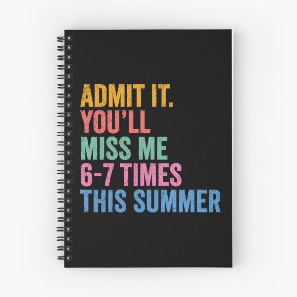 Item preview, End of School Teacher Admit It You'll Miss Me 67 Last Day designed and sold by Schroedingerska.