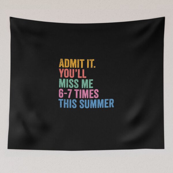 Item preview, End of School Teacher Admit It You'll Miss Me 67 Last Day designed and sold by Schroedingerska.