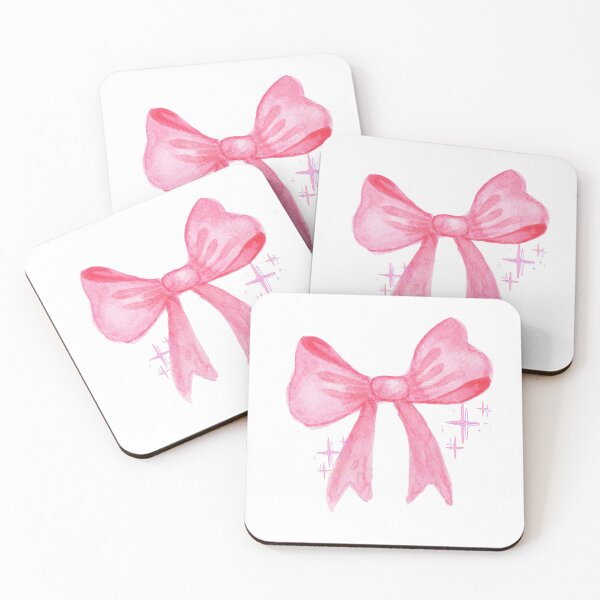Item preview, A Pink watercolour bow design designed and sold by LunaVales.
