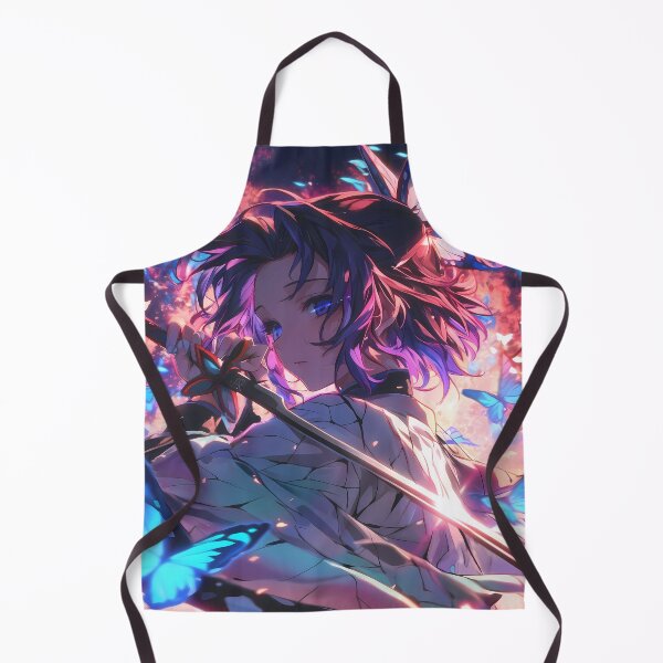 Item preview, Shinobu Kocho Demon Slayer Butterflies Purple Glow Calm Night designed and sold by bystudiolereve.