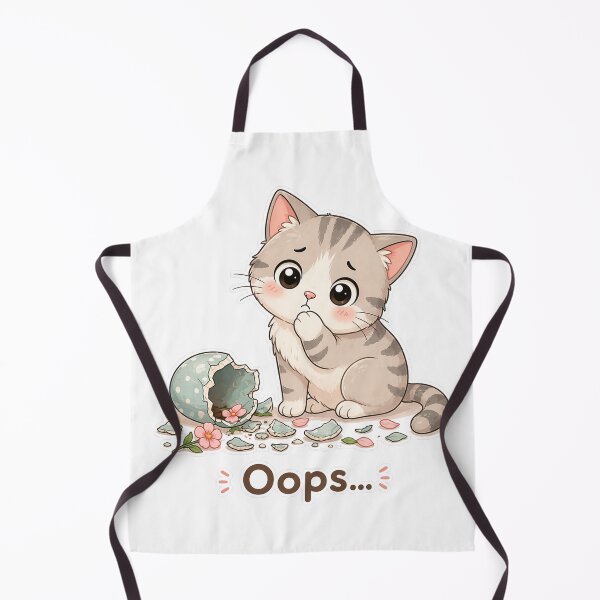 Item preview, Guilty Cat Broke Vase Oops Moment ? designed and sold by Sadia Jannat.