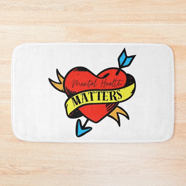 Item preview, Mental Health Matters - Heart Tattoo designed and sold by Mc  Matters.