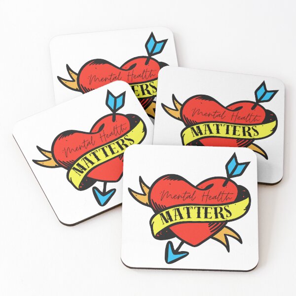 Item preview, Mental Health Matters - Heart Tattoo designed and sold by Mc  Matters.